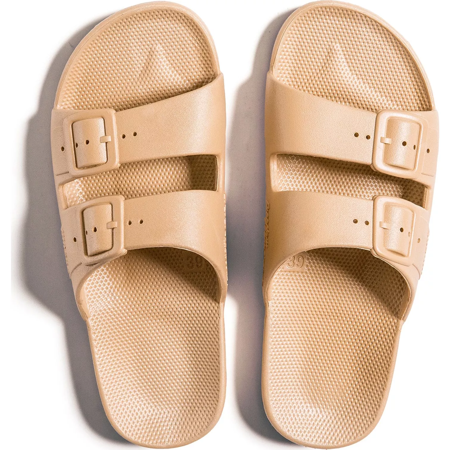 Freedom Moses sandaalid- Camel Plätud - HellyK - Kvaliteetsed lasteriided, villariided, barefoot jalatsid