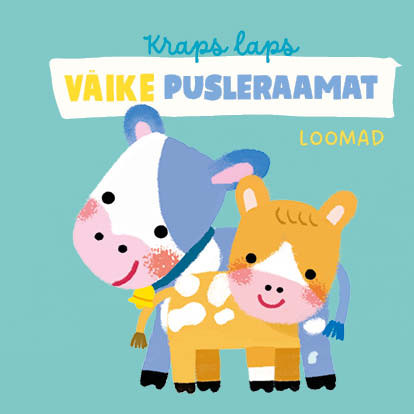 Kraps laps. Väike pusleraamat. Loomad Mänguasjad - HellyK - Kvaliteetsed lasteriided, villariided, barefoot jalatsid