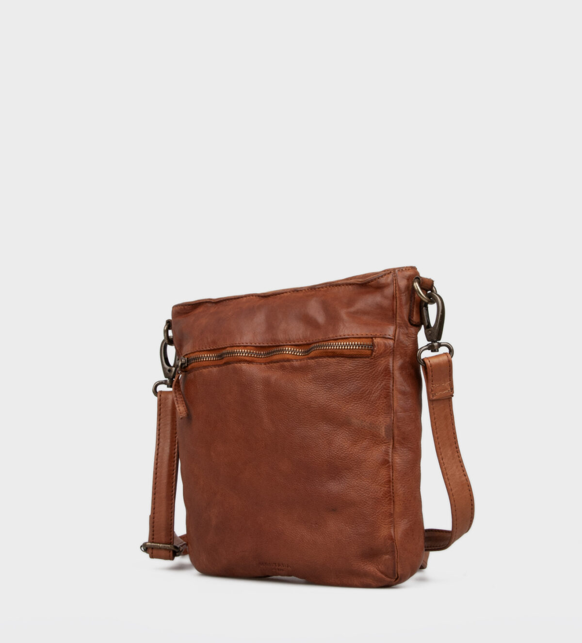 Montana nahast Crossbody Maryland Urban Cognac Kotid ja rahakotid - HellyK - Kvaliteetsed lasteriided, villariided, barefoot jalatsid