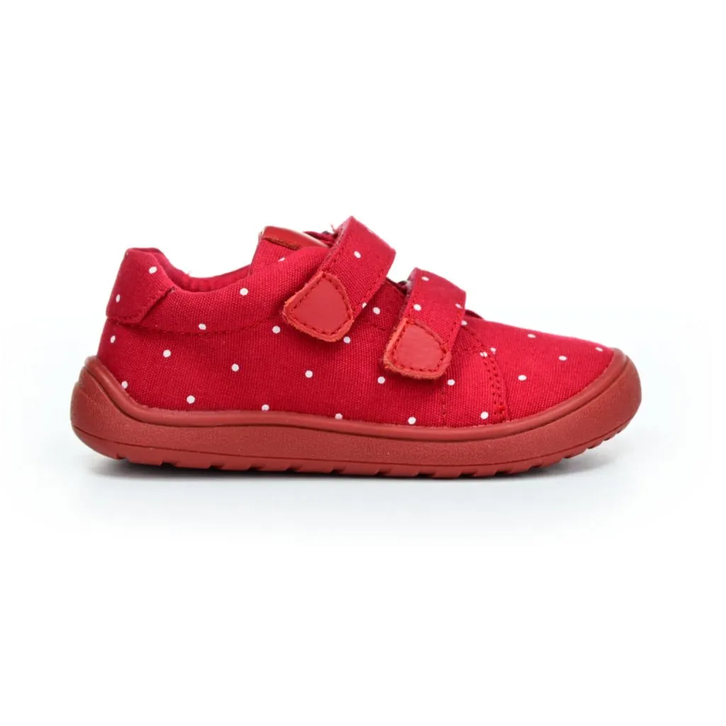 Protetika Roby Red Laste barefoot jalatsid - HellyK - Kvaliteetsed lasteriided, villariided, barefoot jalatsid