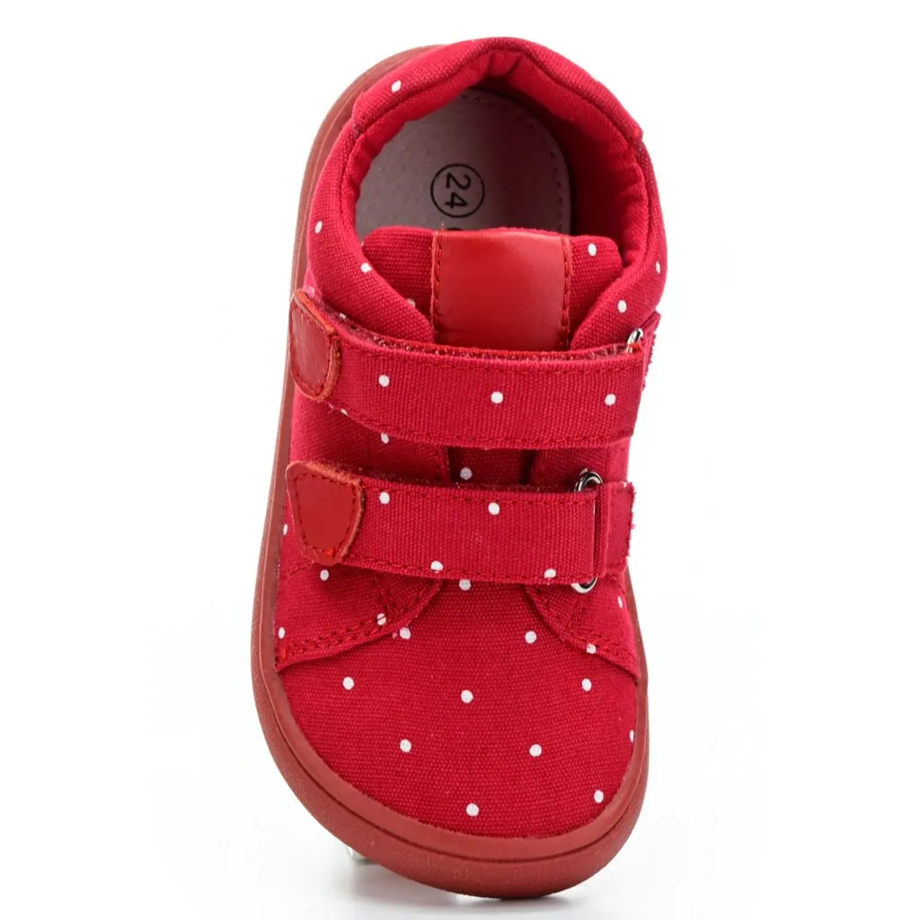 Protetika Roby Red Laste barefoot jalatsid - HellyK - Kvaliteetsed lasteriided, villariided, barefoot jalatsid