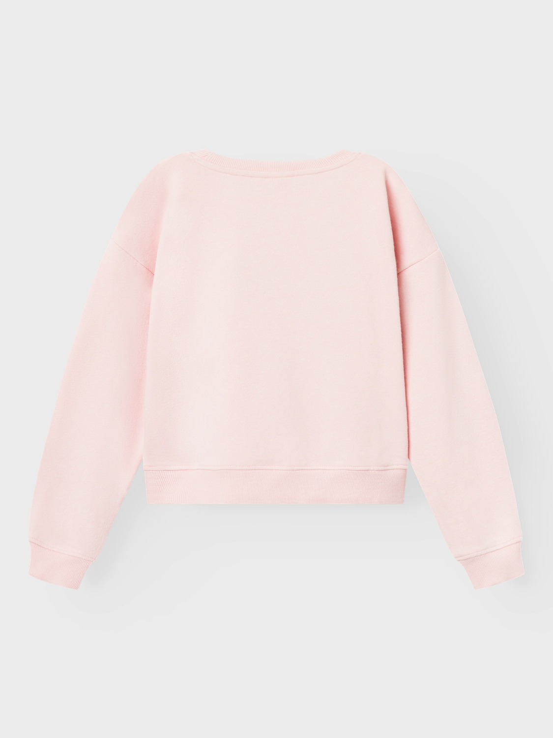 Name It HALENE LS LOOSE SHORT SWEAT-Parfait Pink Lasteriided - HellyK - Kvaliteetsed lasteriided, villariided, barefoot jalatsid