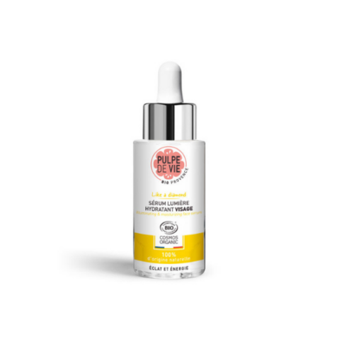 PULPE DE VIE Radiance Like a Diamond sära andev ja nahka helendav näoseerum orgaanilise kiiviga, 30 ml Hooldusvahendid, kosmeetika ja aksessuaarid - HellyK - Kvaliteetsed lasteriided, villariided, barefoot jalatsid