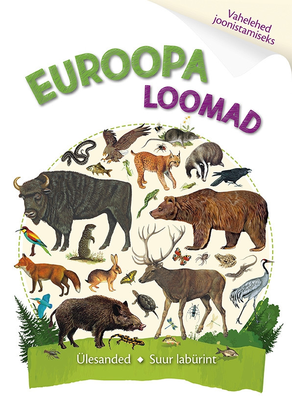 Euroopa loomad Mänguasjad - HellyK - Kvaliteetsed lasteriided, villariided, barefoot jalatsid