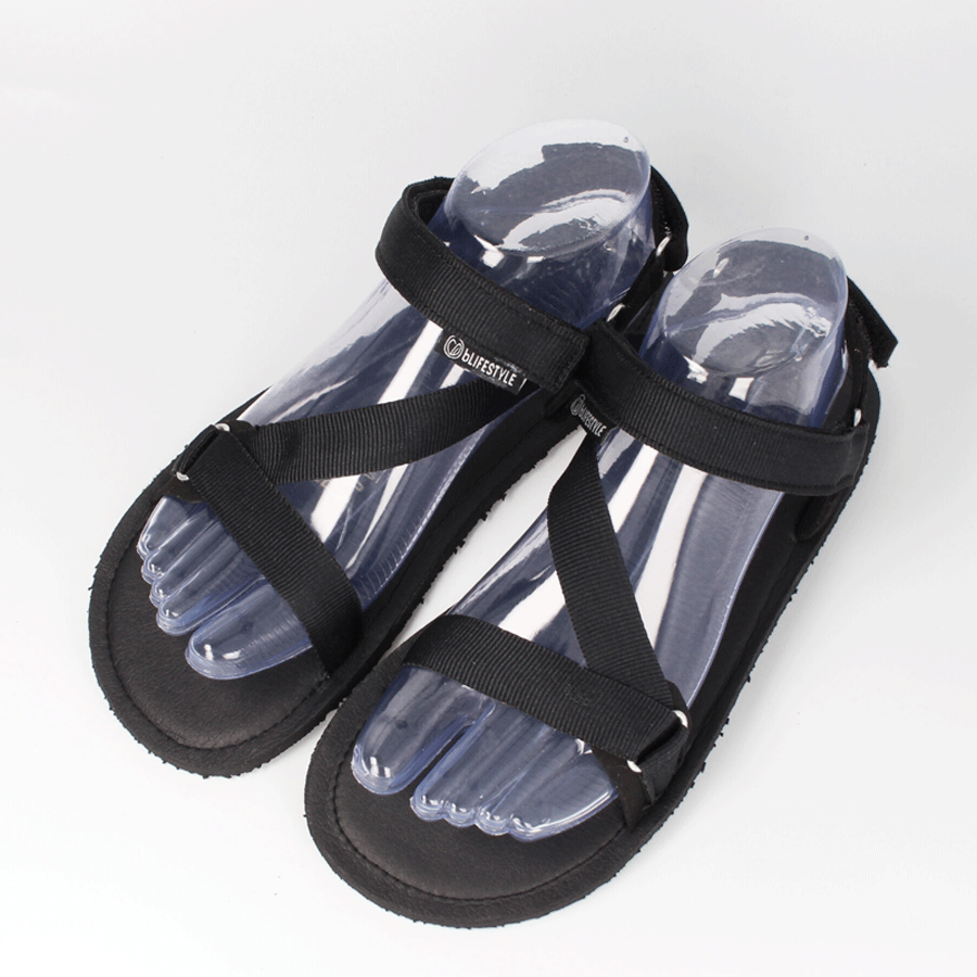 bLIFESTYLE sandaal bareStyle- Must Kevad/sügis - HellyK - Kvaliteetsed lasteriided, villariided, barefoot jalatsid