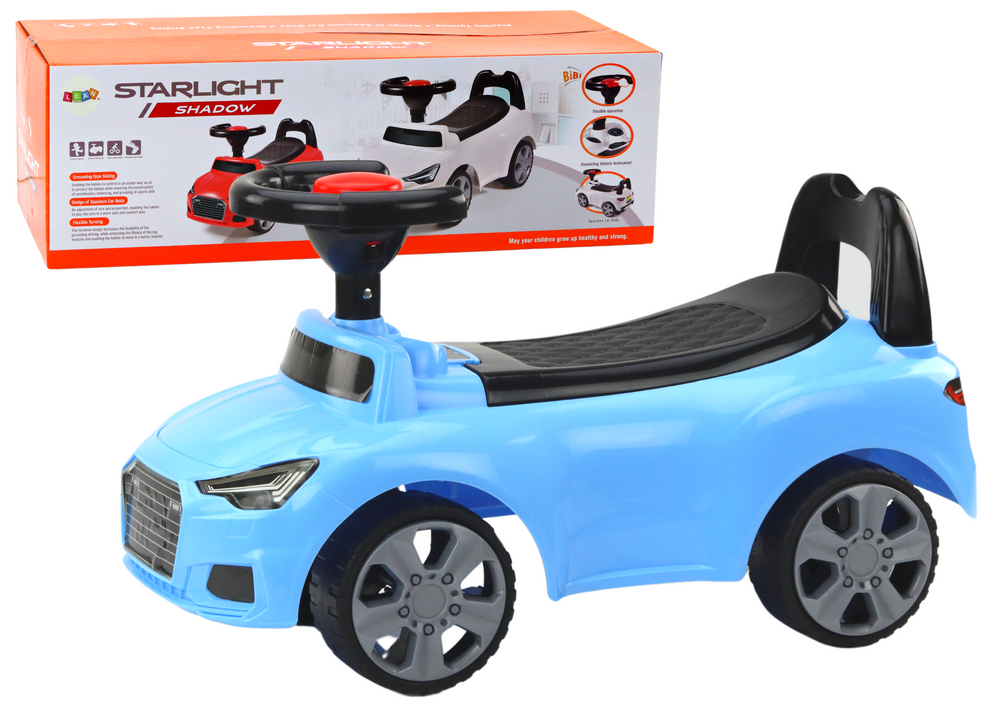 Lean Toys Pealeistutav auto- Sinine Erinevad mänguautod - HellyK - Kvaliteetsed lasteriided, villariided, barefoot jalatsid