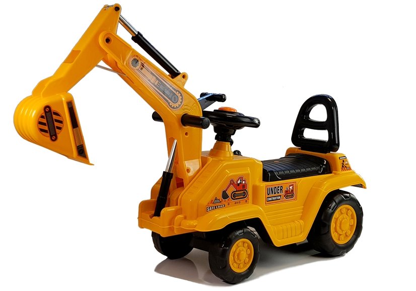 Lean Toys Pealeistutav ekskavaator Erinevad mänguautod - HellyK - Kvaliteetsed lasteriided, villariided, barefoot jalatsid