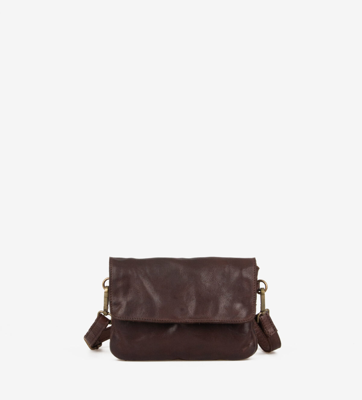 Montana nahast Clutch / Crossbody kott Emory Urban Brown Kotid ja rahakotid - HellyK - Kvaliteetsed lasteriided, villariided, barefoot jalatsid