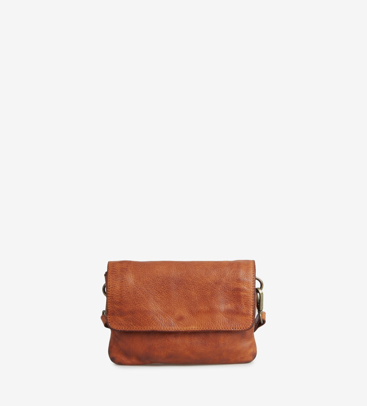 Montana nahast Clutch / Crossbody kott Emory Urban Cognac Kotid ja rahakotid - HellyK - Kvaliteetsed lasteriided, villariided, barefoot jalatsid