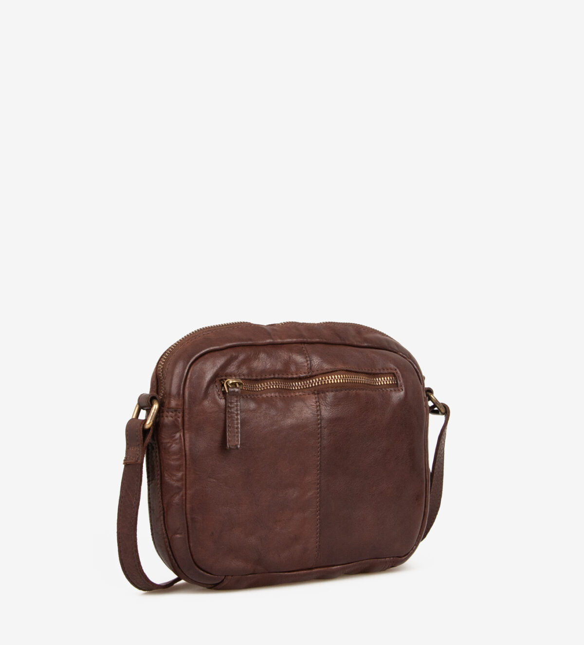 Montana nahast Crossbody bag Eldora Urban Brown Kotid ja rahakotid - HellyK - Kvaliteetsed lasteriided, villariided, barefoot jalatsid