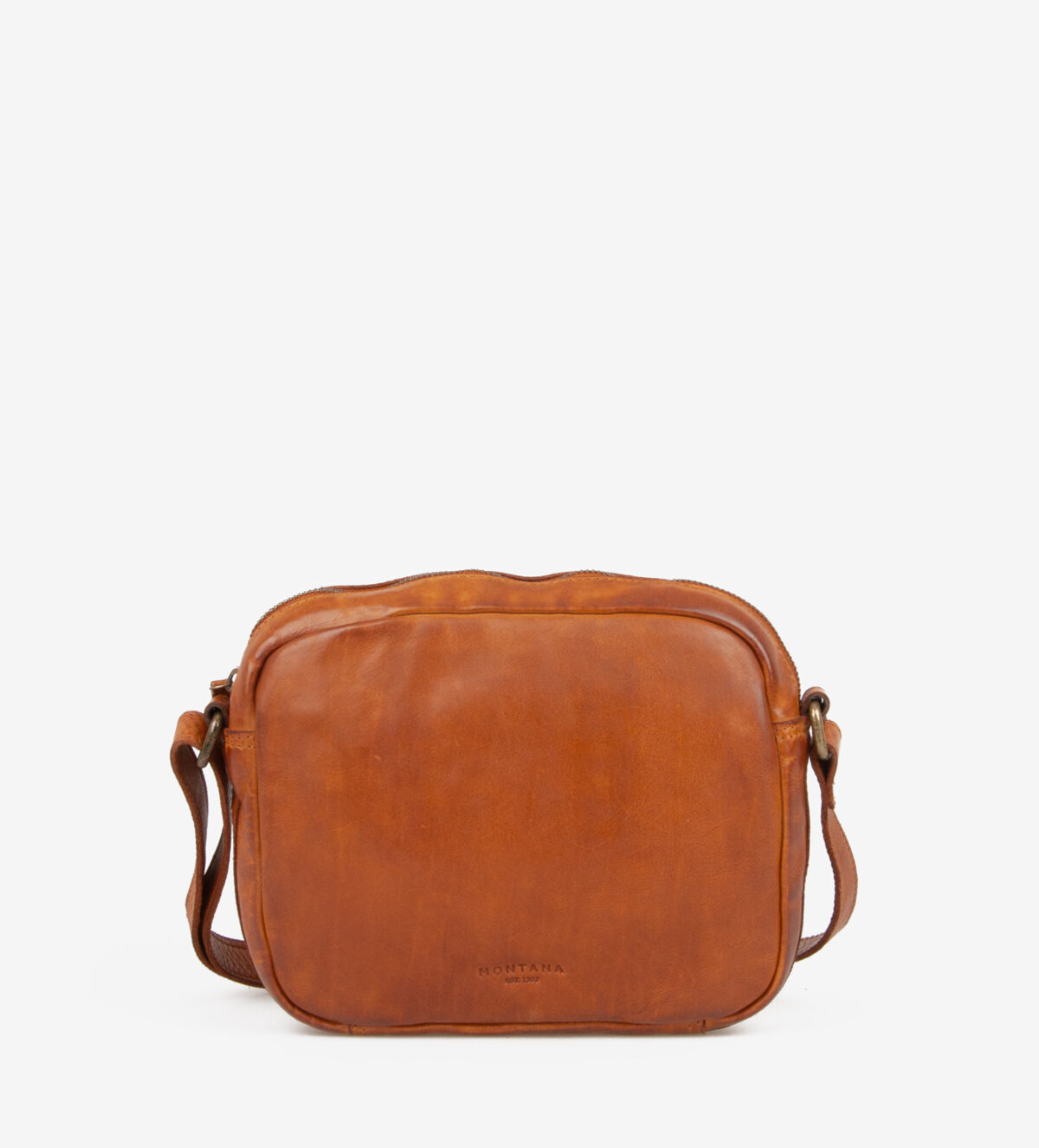 Montana nahast Crossbody bag Eldora Urban Cognac Kotid ja rahakotid - HellyK - Kvaliteetsed lasteriided, villariided, barefoot jalatsid