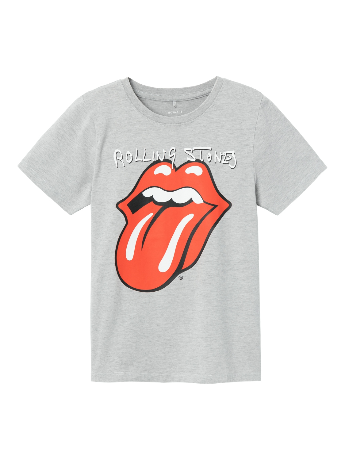 Name It MIKKO ROLLING STONES puuvillane t-särk, Light Grey Melange Lasteriided - HellyK - Kvaliteetsed lasteriided, villariided, barefoot jalatsid