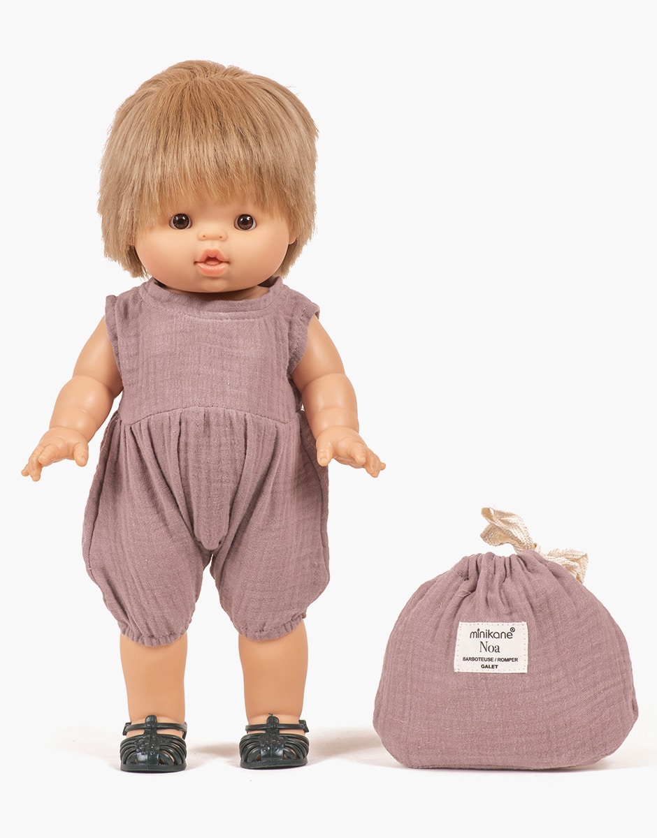 Minikane® Gordis Noa romper, Pebble Mänguasjad - HellyK - Kvaliteetsed lasteriided, villariided, barefoot jalatsid