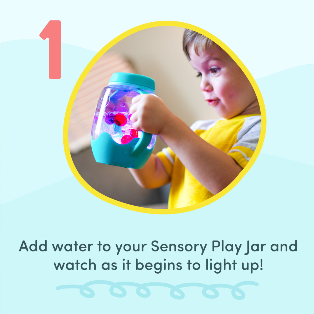 Glo Pals Sensory Jar, värviline valguspurk – Teal Green Glo Pals helendavad valguskuubikud - HellyK - Kvaliteetsed lasteriided, villariided, barefoot jalatsid