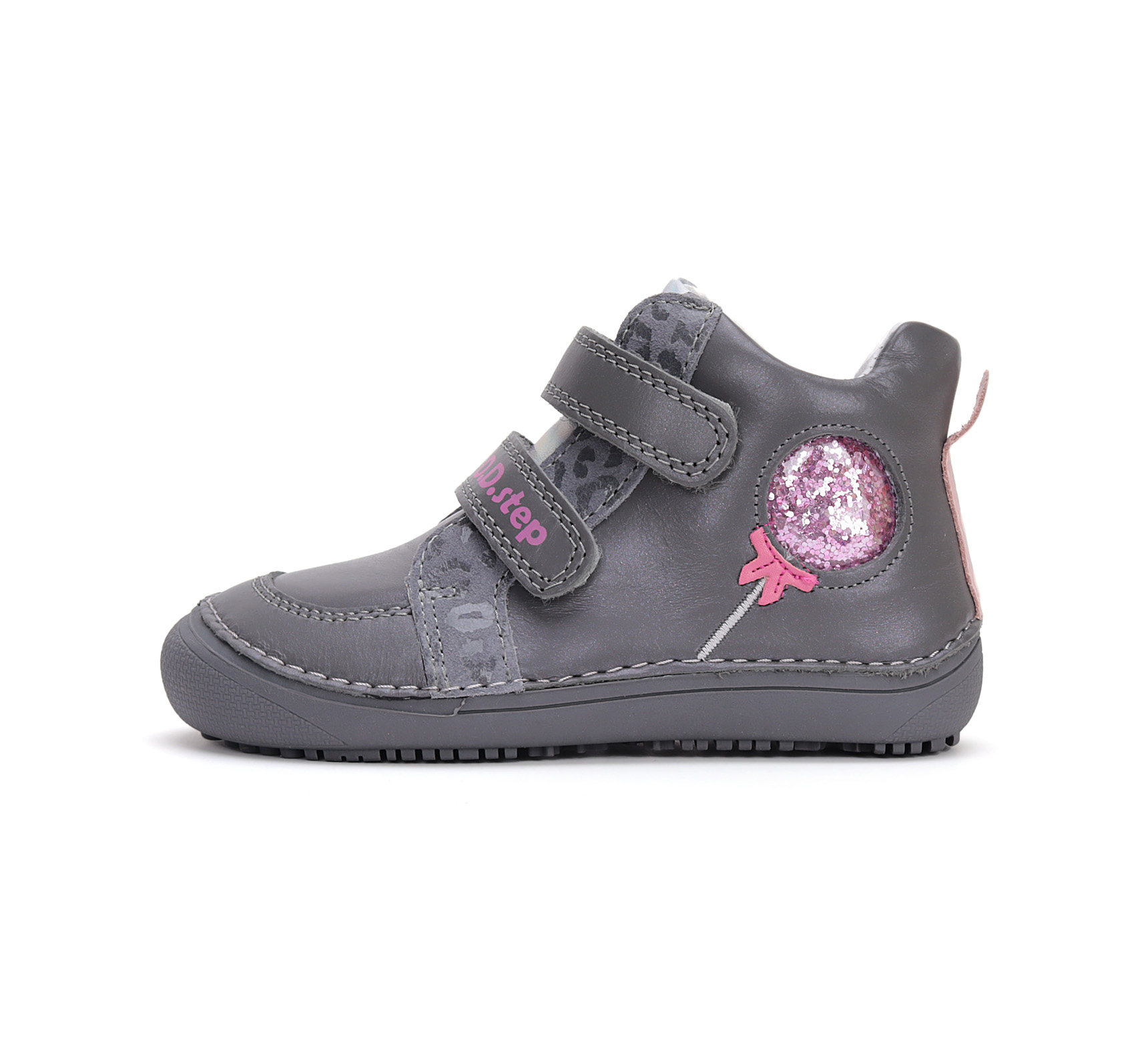 D.D.Step nahast k/s saapad Dark Grey 063′ AW24 D.D.Step - HellyK - Kvaliteetsed lasteriided, villariided, barefoot jalatsid