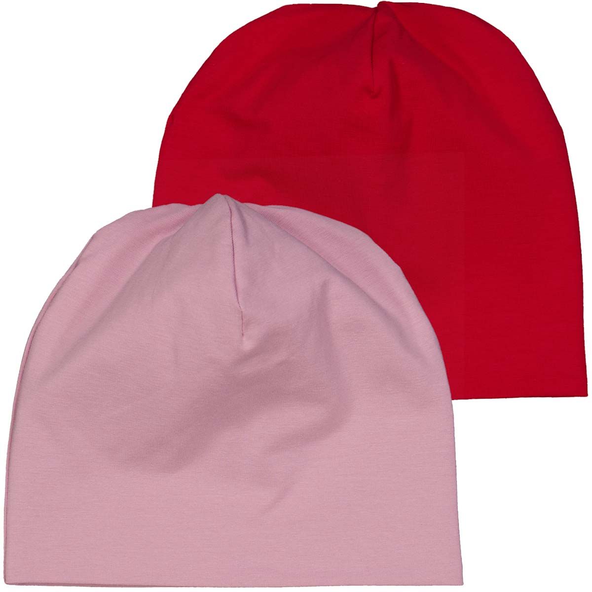 Fred’s World Alfa beanie 2-pack,Pink Haze Green Cotton - HellyK - Kvaliteetsed lasteriided, villariided, barefoot jalatsid