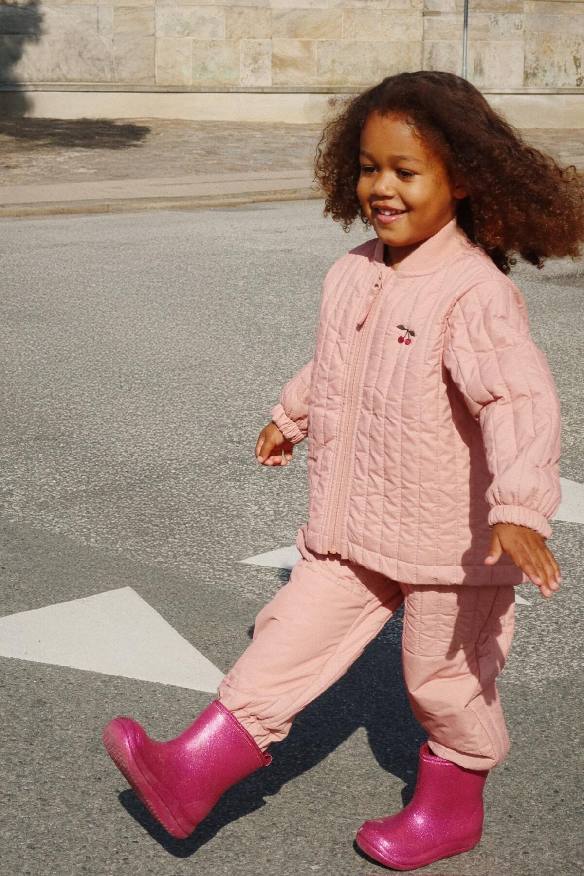 Konges Slojd Evi termokomplekt, cameo brown Lasteriided - HellyK - Kvaliteetsed lasteriided, villariided, barefoot jalatsid