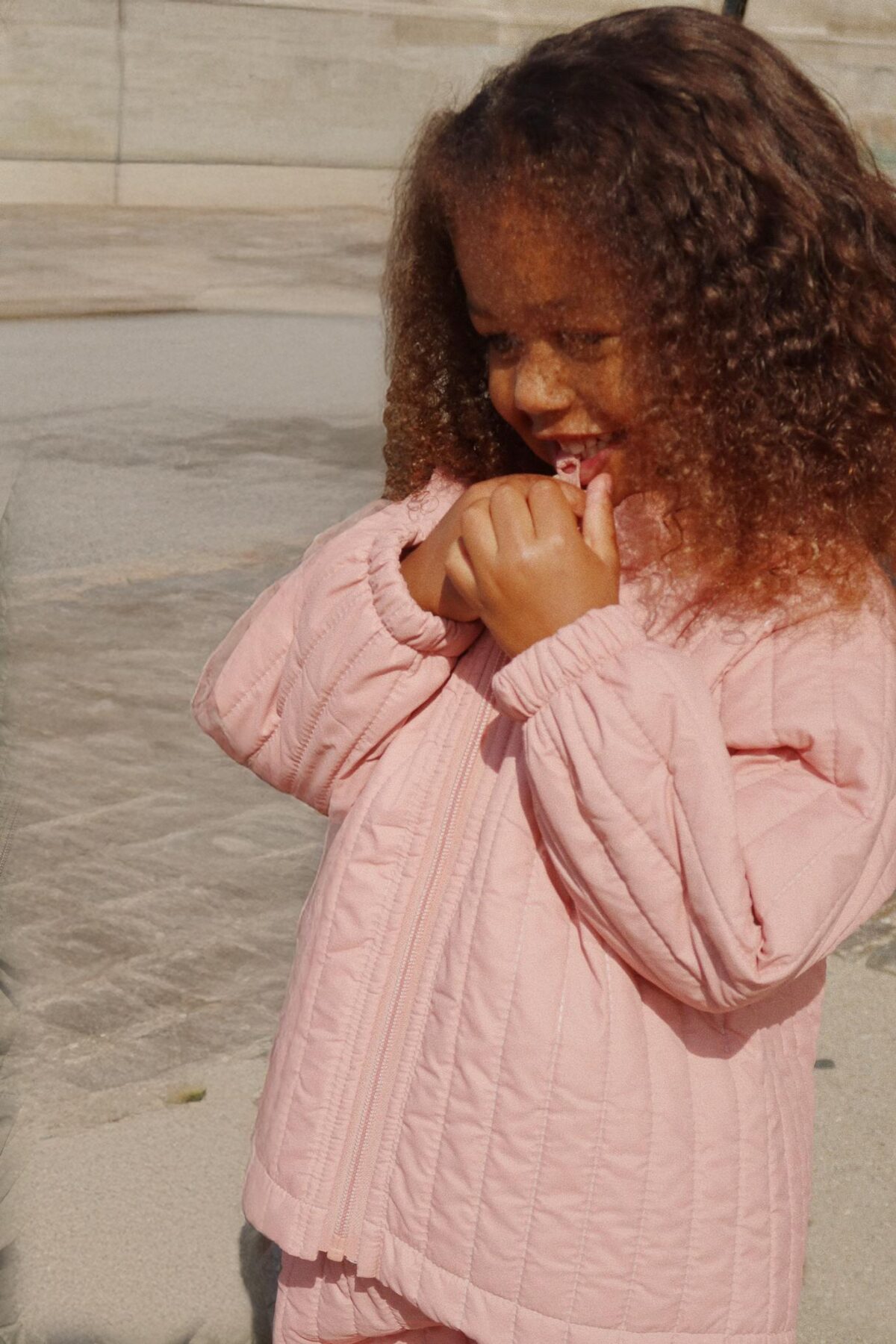 Konges Slojd Evi termokomplekt, cameo brown Lasteriided - HellyK - Kvaliteetsed lasteriided, villariided, barefoot jalatsid