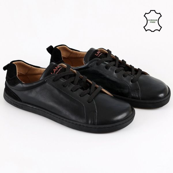 Lang.s by Tikki Shoes spordi- ja vabaajajalanõud ONYX – Black Kevad/sügis - HellyK - Kvaliteetsed lasteriided, villariided, barefoot jalatsid