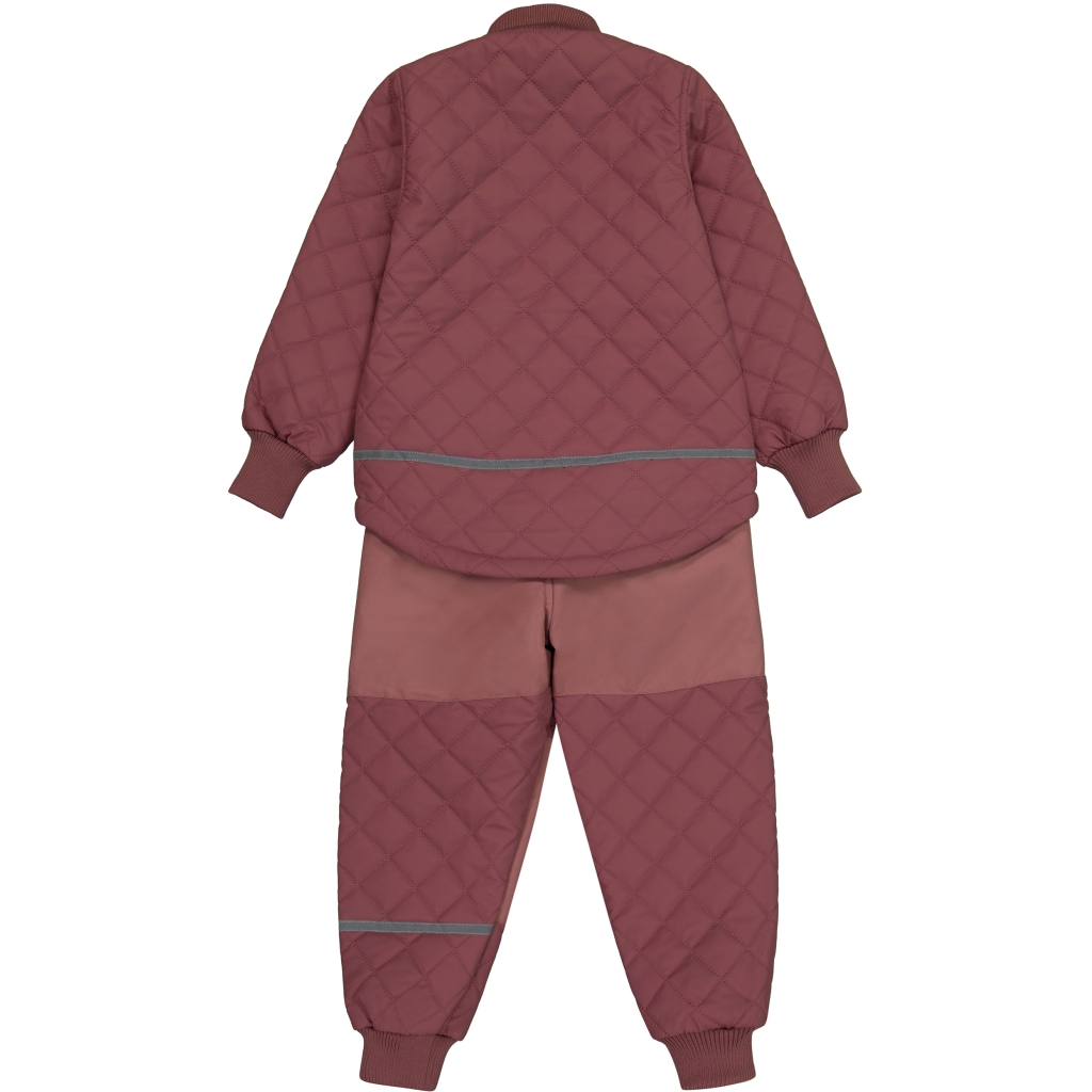 Mikk-Line fliisvoodriga Duvet termokomplekt, Rose Brown Lasteriided - HellyK - Kvaliteetsed lasteriided, villariided, barefoot jalatsid