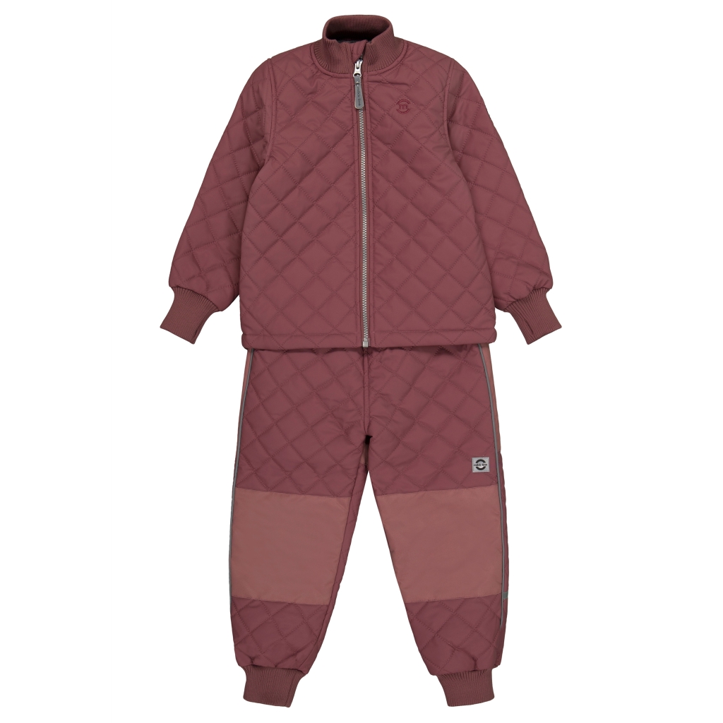 Mikk-Line fliisvoodriga Duvet termokomplekt, Rose Brown Lasteriided - HellyK - Kvaliteetsed lasteriided, villariided, barefoot jalatsid