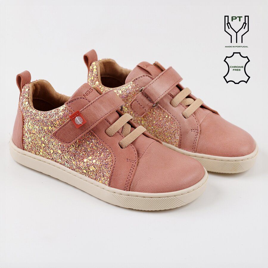 Lang.s by Tikki Shoes vabaajajalanõud EMBER – Pink Kevad/sügis - HellyK - Kvaliteetsed lasteriided, villariided, barefoot jalatsid