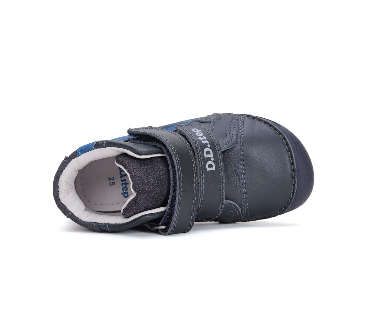 D.D.Step nahast k/s saapad Royal Blue 063′ AW24 D.D.Step - HellyK - Kvaliteetsed lasteriided, villariided, barefoot jalatsid