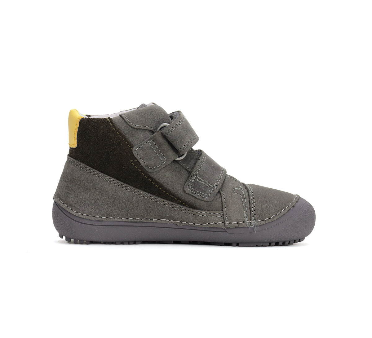 D.D.Step nahast k/s saapad Dark Grey 063′ AW24 D.D.Step - HellyK - Kvaliteetsed lasteriided, villariided, barefoot jalatsid