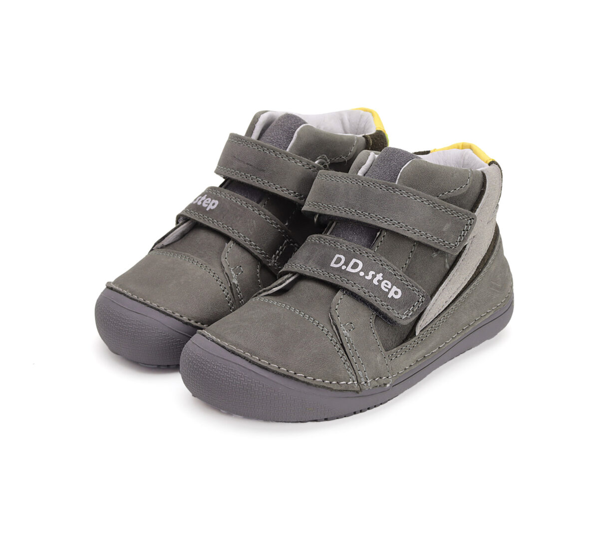 D.D.Step nahast k/s saapad Dark Grey 063′ AW24 D.D.Step - HellyK - Kvaliteetsed lasteriided, villariided, barefoot jalatsid