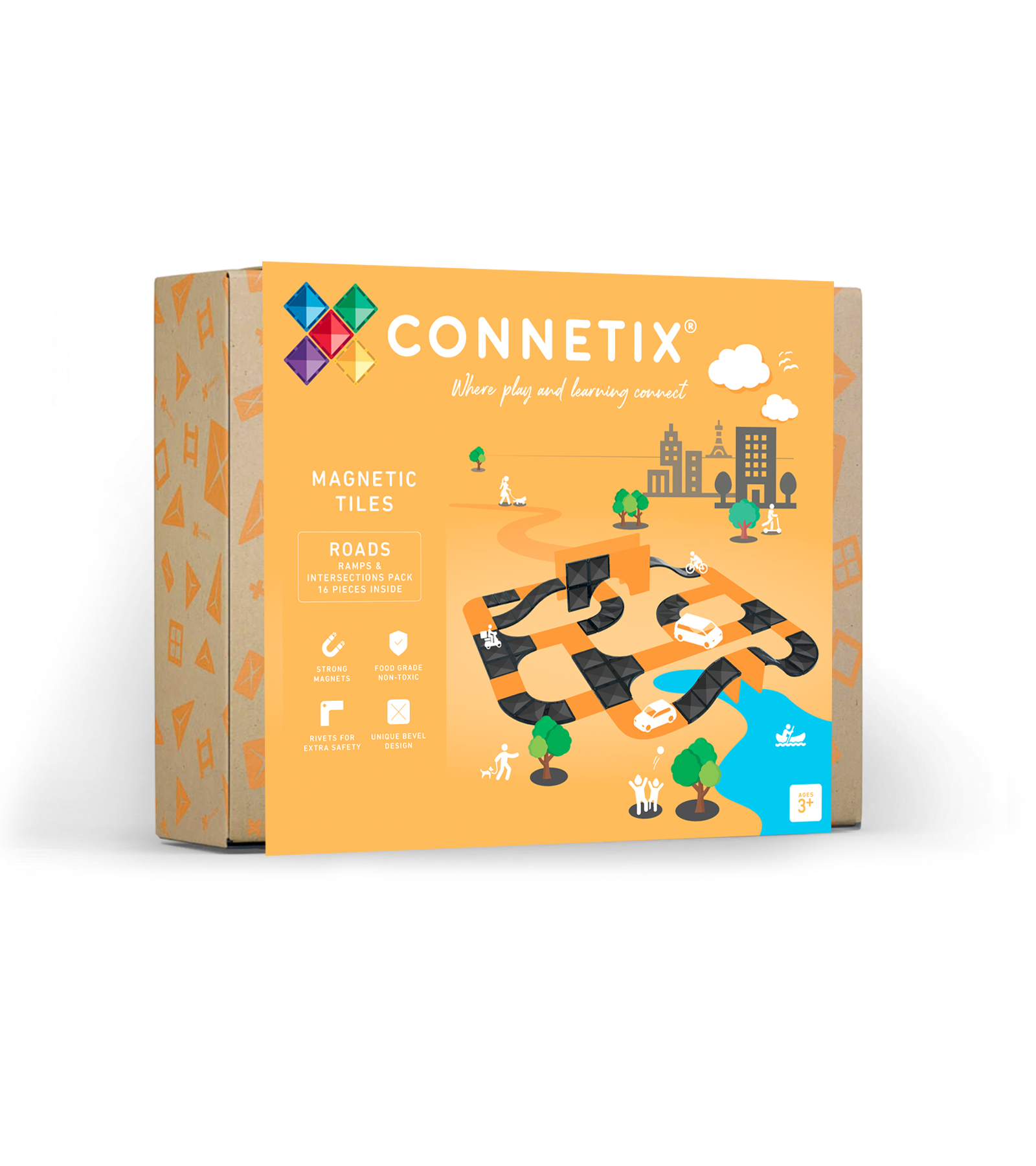 CONNETIX 16 Piece Roads R&I