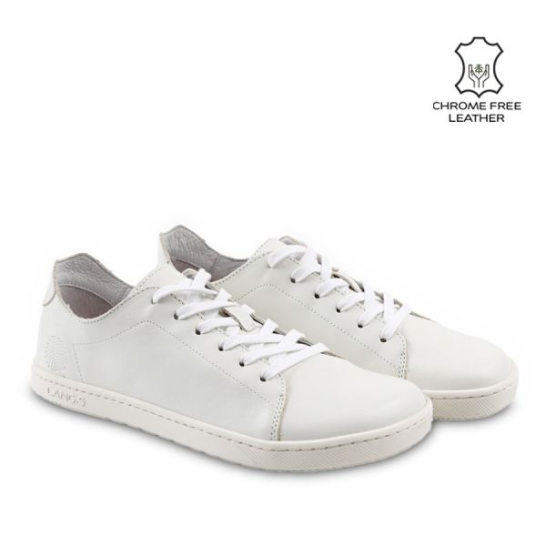 Lang.s by Tikki Shoes vabaajajalanõud ZEN, white Kevad/sügis - HellyK - Kvaliteetsed lasteriided, villariided, barefoot jalatsid