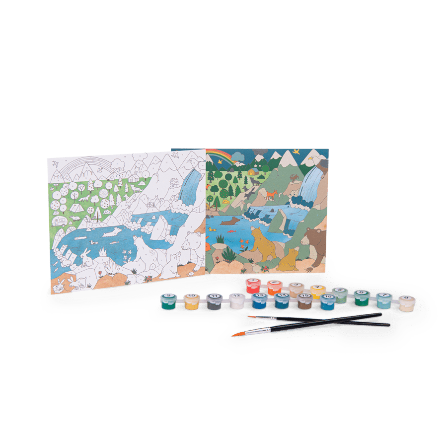 Moulin Roty numbrite järgi maalimine Maadeavastaja Mänguasjad - HellyK - Kvaliteetsed lasteriided, villariided, barefoot jalatsid