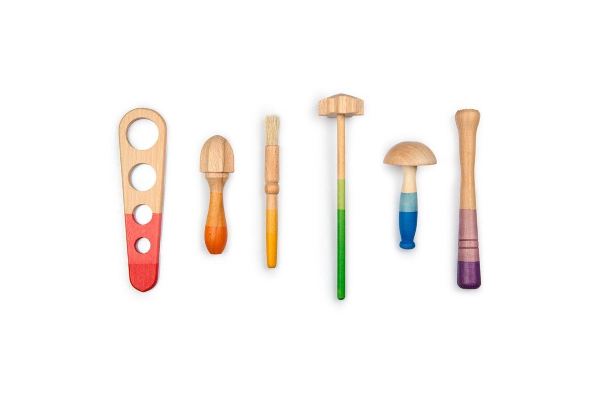 Grapat Tools Grapat puidust mänguasjad - HellyK - Kvaliteetsed lasteriided, villariided, barefoot jalatsid