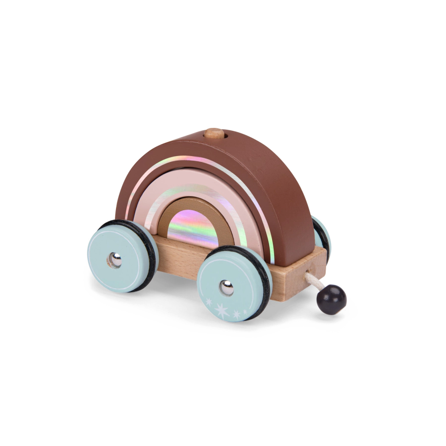 Moulin Roty, järelveetav puidust virnastatav Rong – After the rain Beebimänguasjad - HellyK - Kvaliteetsed lasteriided, villariided, barefoot jalatsid