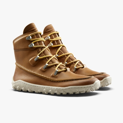 Vivobarefoot GOMBI BOOT WARMLINED MEN talvesaapad, Brown Täiskasvanute barefoot jalatsid - HellyK - Kvaliteetsed lasteriided, villariided, barefoot jalatsid