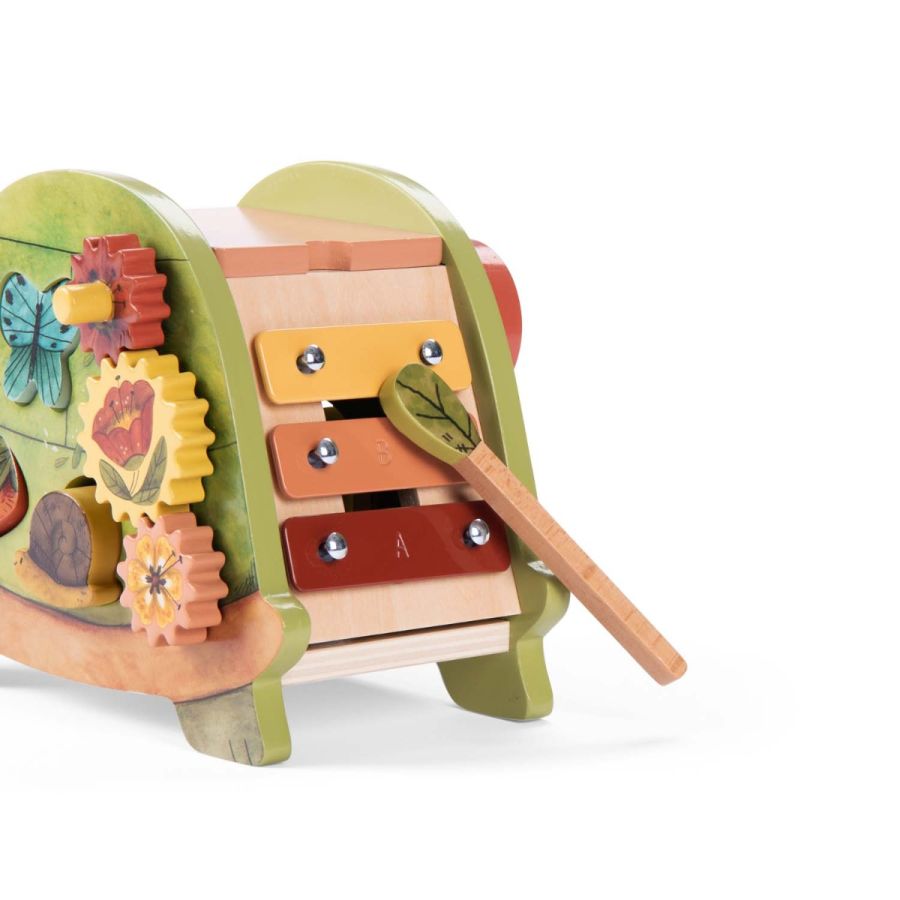 Moulin Roty Aktiivsusmänguasi kilpkonn Lauamängud/mängud - HellyK - Kvaliteetsed lasteriided, villariided, barefoot jalatsid