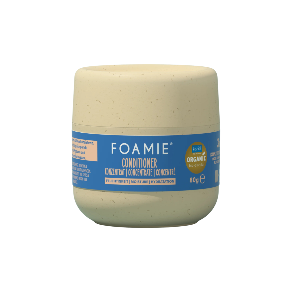 FOAMIE® kontsentreeritud niisutav palsam peptiididega ja fermenteeritud riisiveega, 80g Hooldusvahendid, kosmeetika ja aksessuaarid - HellyK - Kvaliteetsed lasteriided, villariided, barefoot jalatsid