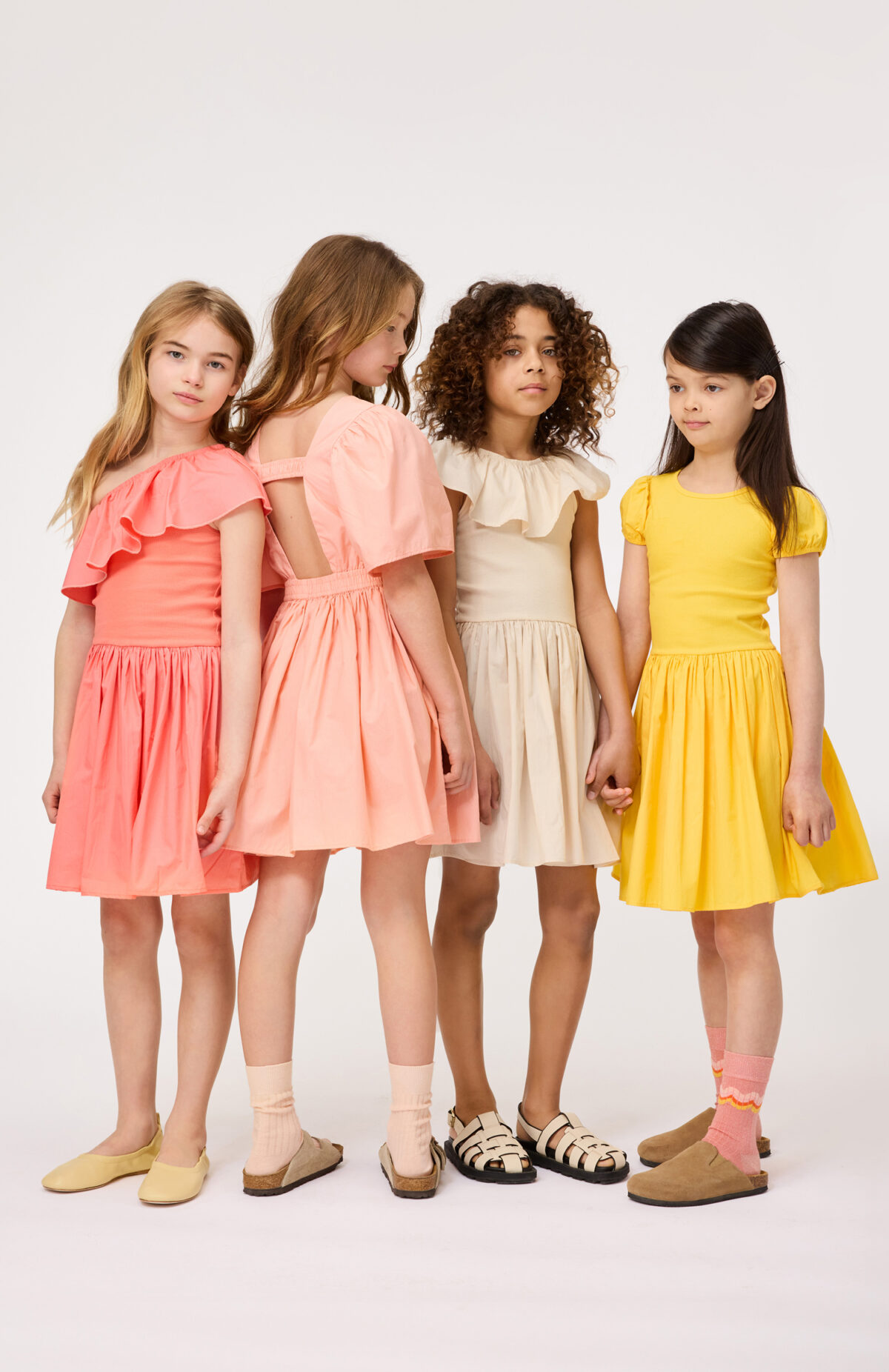 Molo kleit Cleopatra, Mimosa Kleidid/seelikud/komplektid - HellyK - Kvaliteetsed lasteriided, villariided, barefoot jalatsid