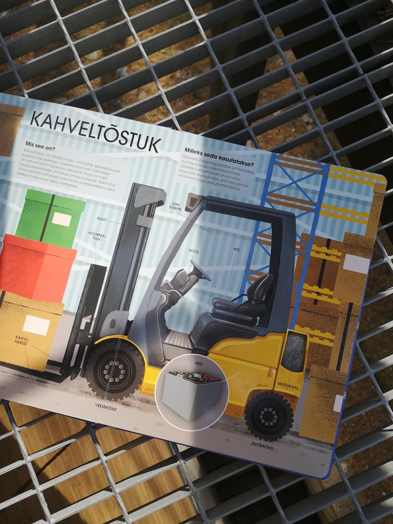 Suur sõidukite raamat Mänguasjad - HellyK - Kvaliteetsed lasteriided, villariided, barefoot jalatsid