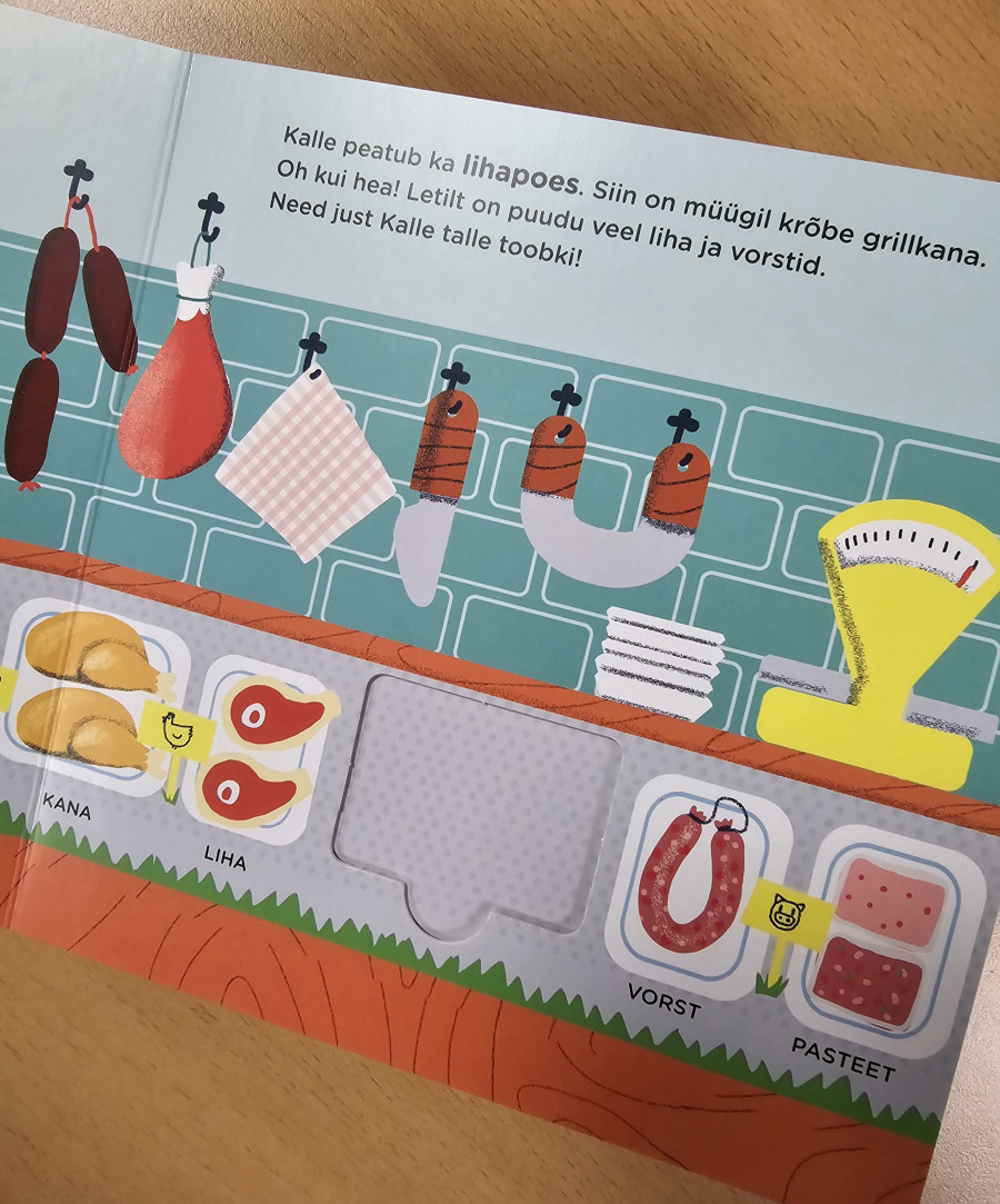 Kalle kaubavedu Mänguasjad - HellyK - Kvaliteetsed lasteriided, villariided, barefoot jalatsid