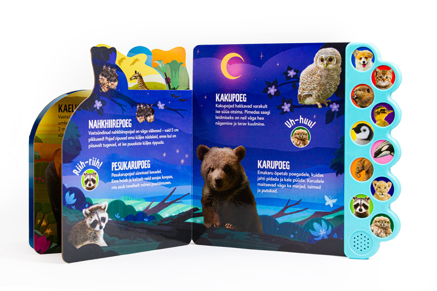 Armsad loomalapsed. Loe ja kuula! Mänguasjad - HellyK - Kvaliteetsed lasteriided, villariided, barefoot jalatsid