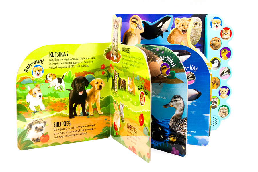 Armsad loomalapsed. Loe ja kuula! Mänguasjad - HellyK - Kvaliteetsed lasteriided, villariided, barefoot jalatsid