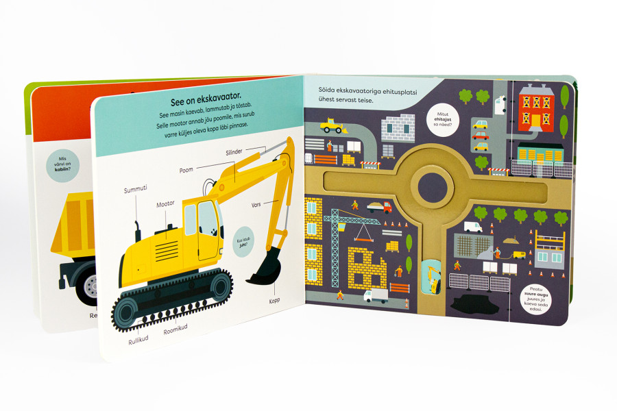 Tehke teed. Ehitajad Mänguasjad - HellyK - Kvaliteetsed lasteriided, villariided, barefoot jalatsid