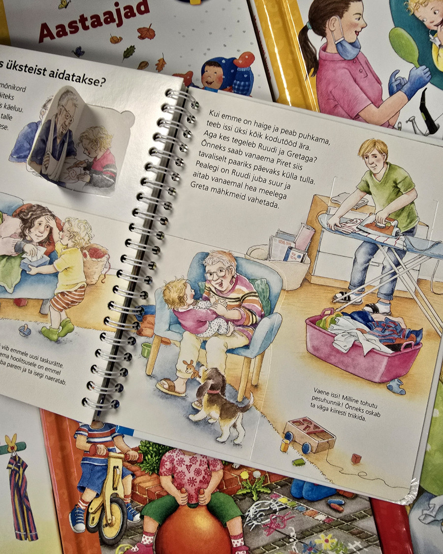 Aga miks ? Meie pere Mänguasjad - HellyK - Kvaliteetsed lasteriided, villariided, barefoot jalatsid