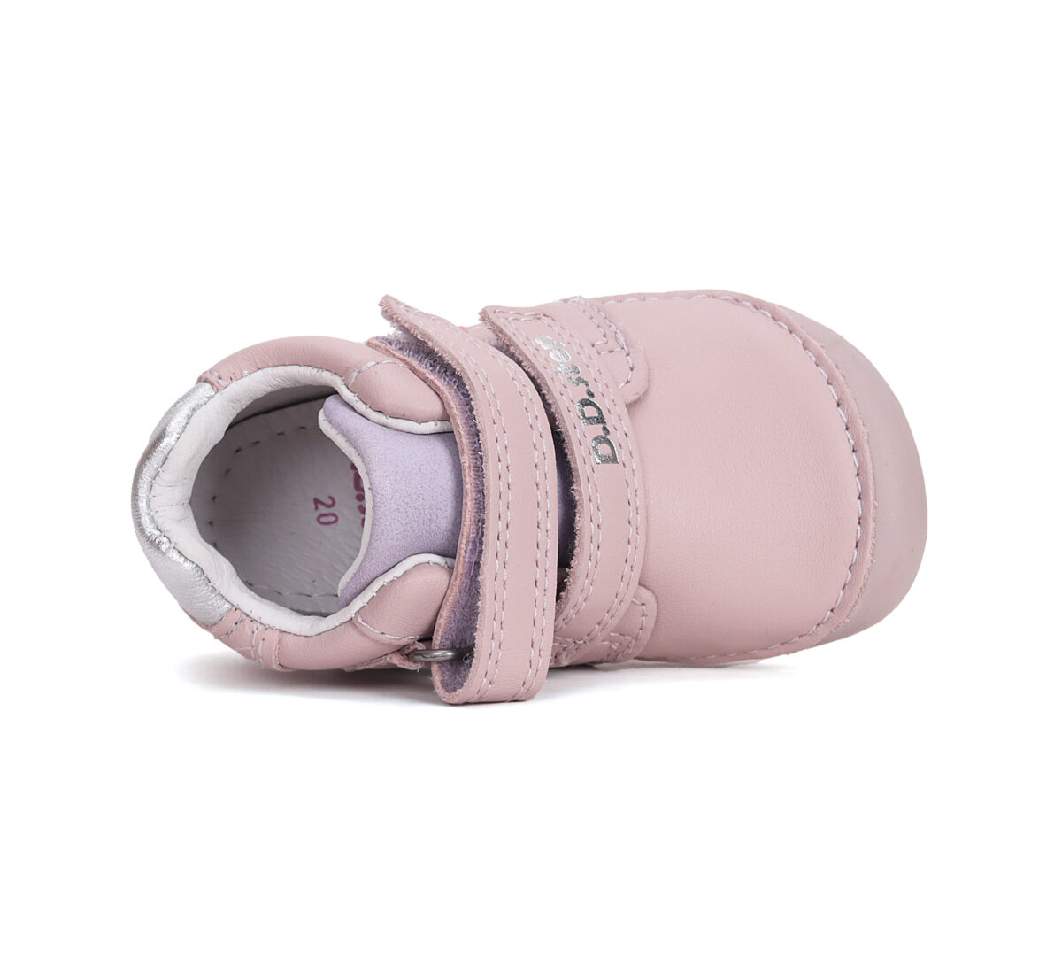 D.D.Step natuke kõrgema säärega nahast barefoot-tossud, mauve/my garden 070 D.D.Step - HellyK - Kvaliteetsed lasteriided, villariided, barefoot jalatsid