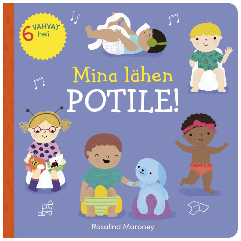 Väljakutsel. Vahva vilkuv heliraamat Mänguasjad - HellyK - Kvaliteetsed lasteriided, villariided, barefoot jalatsid