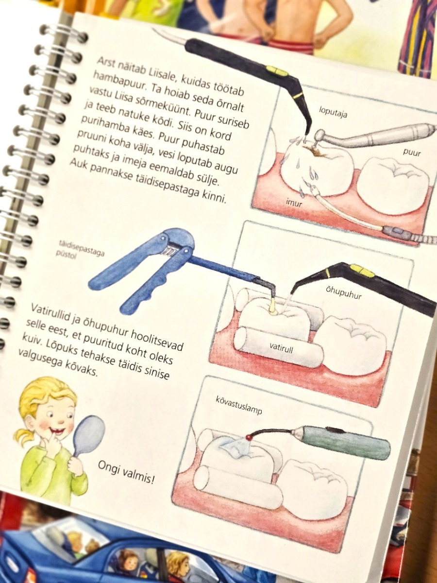 Aga miks ? Hambaarsti juures Mänguasjad - HellyK - Kvaliteetsed lasteriided, villariided, barefoot jalatsid