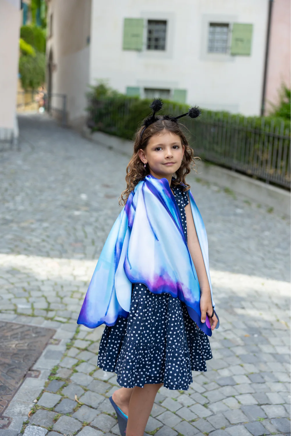 Great Pretenders Müütilise liblika pehmed tiivad+peavõru Great Pretenders kleidid, keebid ja kostüümid - HellyK - Kvaliteetsed lasteriided, villariided, barefoot jalatsid