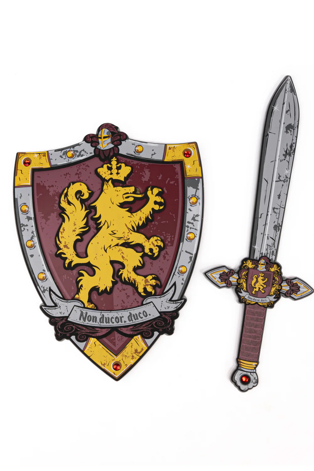 Great Pretenders Rüütli Au EVA Kilp Great Pretenders kleidid, keebid ja kostüümid - HellyK - Kvaliteetsed lasteriided, villariided, barefoot jalatsid