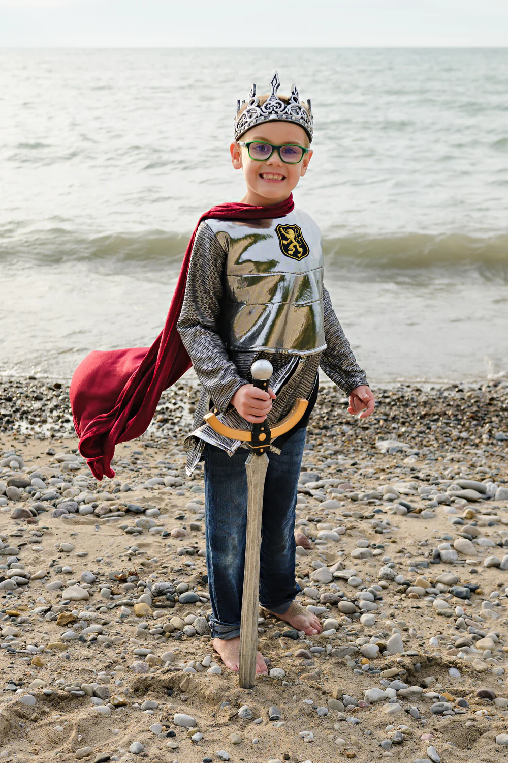 Great Pretenders Hõberüütli tuunika koos keebiga Great Pretenders kleidid, keebid ja kostüümid - HellyK - Kvaliteetsed lasteriided, villariided, barefoot jalatsid